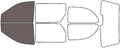 Rvinyl Window Tint Kit Compatible with Dodge Caravan 2001-2007 - Front Precut Kit - 35%
