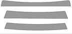 Rvinyl Window Tint Kit Compatible with Dodge Nitro 2007-2011 - Windshield Strip Visor - 50%