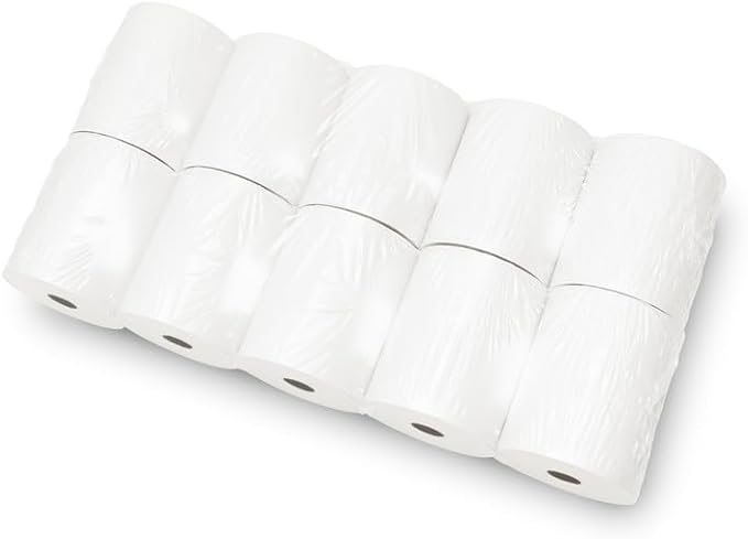 3-1/8" (80mm) X 230' (3"dia) Cash Register Thermal Paper Case of 50 Rolls POS