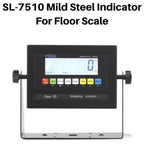 SellEton SL-7x7-2.5K Heavy-Duty, Industrial Floor Scale, Metal Indicator with Platform Scale (84" x 84", 2500 lbs x 0.5 lb)