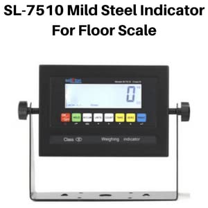 SellEton SL-4x6-30K Heavy-Duty, Industrial Floor Scale, Metal Indicator with Platform Scale (48" x 72", 30,000 lbs x 5 lb)