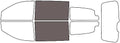 Rvinyl Window Tint Kit Compatible with Dodge Grand Caravan 2008-2020 - Back Precut Kit - 35%
