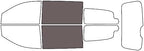 Rvinyl Window Tint Kit Compatible with Dodge Grand Caravan 2008-2020 - Back Precut Kit - 35%