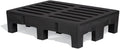 PolyMight Heavy-Duty Plastic Poly Dunnage Rack for Warehouses and Commercial Industrial Storage 48" x 36" x 12" with 2500 lb Capacity | For Wareshouse, Storage, and Merchandising