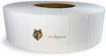 Direct Thermal Paper Label/IndustrialGrade 2"X1", Perforated, 3" Core, 8" OD, 5500 Labels/Roll (8 Rolls/Box) - White