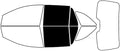 Rvinyl Window Tint Kit Compatible with Ford Edge 2007-2014 - Back Precut Kit - 5%