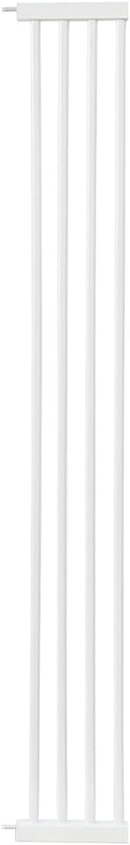 Lumizone Extra Tall Cat Gate Extension Kit 61.02" High Pressure Mounted 2025 New 8.27" Extra Wide 1.37" Gap No Drilling Tall Pet Gate for Dogs (White, 61.02" H x 8.27" W, Extension)