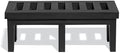 PolyMight Heavy-Duty Plastic Poly Dunnage Rack for Warehouses and Commercial Industrial Storage 48" x 22" x 18" with 1200 lb Capacity