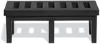PolyMight Heavy-Duty Plastic Poly Dunnage Rack for Warehouses and Commercial Industrial Storage 48" x 22" x 18" with 1200 lb Capacity