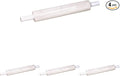 BOX USA Stretch Wrap Extra Wide Stretch Film Roll - 20 in Wide & 1000 ft long Clear Plastic Wrap with Handles for Pallet Wrapping Shipping Moving (Pack of 4)