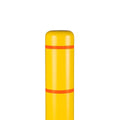 Innoplast BollardGard 7" x 52" Bollard Cover Yellow (Yellow Orange Tape)