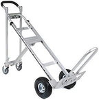 Global Industrial Aluminum 3-in-1 Convertible Hand Truck with Pneumatic Wheels