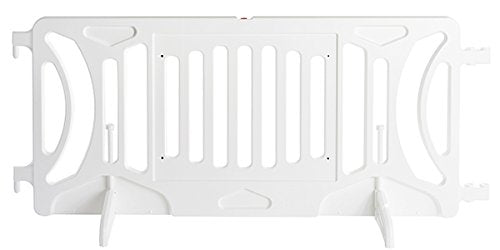 Billboard Barricade 42x96 Plastic Pedestrian Barricade- White