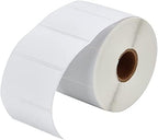 MFLABEL 2 Rolls Thermal Shipping Labels (2000 Labels) - 2.25 x 1.25 Inch Direct Thermal Perforated Stickers for FBA, Barcode, SKU, Packaging – Compatible with Zebra, Rollo, Munbyn Thermal Printers