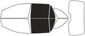 Rvinyl Window Tint Kit Compatible with Ford Edge 2007-2014 - Black 20% - Single Ply No Bubble Film - Do it Yourself Vehicle Back Precut Kit