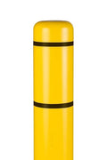 Innoplast BollardGard 7" x 52" Bollard Cover Yellow (Yellow Black Tape)