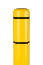 Innoplast BollardGard 7" x 52" Bollard Cover Yellow (Yellow Black Tape)