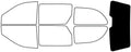 Rvinyl Window Tint Kit Compatible with Dodge Caravan 2001-2007 - Black 5% - Single Ply No Bubble Film - Do it Yourself Vehicle Rear Windshield Tint