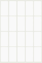 Small Rectangular Label Stickers 1.57 inch x 0.75 inch - 2160 Pack, White Color-Coding Labels (40mm x 19mm)