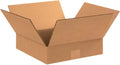 Secure Seal - 50 Pack of 15x15x3” Corrugated Cardboard Packing Shipping Mailing Moving Carton Boxes Cube