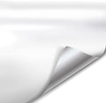 VViViD+ Satin Finish Premium Adhesive Vinyl Wrap Film (3ft x 5ft (White))