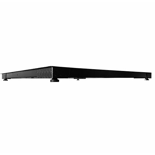 SellEton SL-700-2x2-2.5K 24" x 24" (2' x 2') Industrial Floor Scale with Capacity of 2,500 lbs 0.5 lb - Black