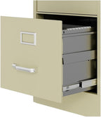 CommClad 4-Drawer Letter-Size Vertical File Cabinet (Putty)