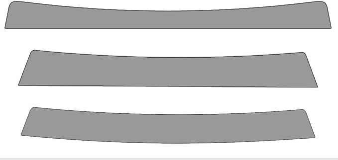 Rvinyl Window Tint Kit Compatible with Dodge Grand Caravan 2008-2020 - Windshield Strip Visor - 50%
