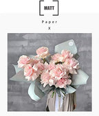 FWSA WRAPS Flower Wrapping Paper Roll Korean Floral Bouquet Packing Supplies Waterproof Fresh Flowers Gift Packaging Marterials (COLOR 2)
