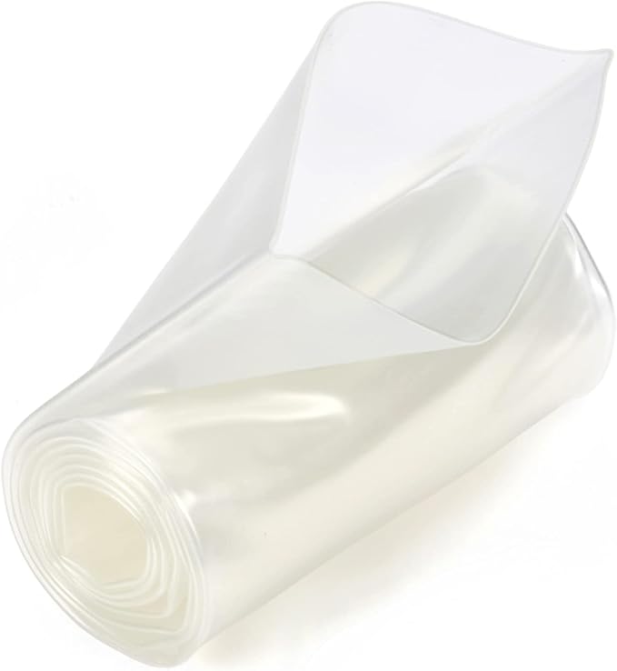 Chanzon 3:1 Ratio 4" (100mm) Heat Shrink Tubing - Marine Grade Waterproof Adhesive Lined - 4Ft Roll (1.22M Total Length) Clear/Transparent Polyolefin Sleeving Wrap Shrinking 3 to 1 Ratio 1pcs