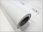 F & B LED LIGHTS White 3D Carbon Fiber Film Twill Weave Vinyl Sheet Roll Wrap (60" X 60", White)