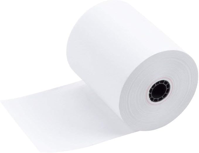 3 1/8" x 230' Thermal Paper Rolls Made For POS-X XR520 thermal receipt printer - 50 Rolls/box -