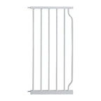 ALLAIBB Extra Wide Pressure Mounted Baby Gate Walk Through Child Kids Safety Toddler Tension White Long Large Pet Dog Gates with Extension for doorways Kitchen and Living Room (14.17"/36cm)