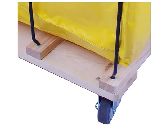 Basket Trucks,Service Carts Yellow 8 Bushel Knock Down Truck,Carts, 10.0 cu. ft, 400 lb, 34" L X 22" W X 30.5" H Capacity