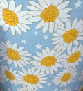 Poly Mailers Blue Daisy printed Shipping Bags, 2.4mil Thickness, Waterproof and Tear Resistant Mailing Envelopes, Self-Sealing Packaging Bags for Small Business (Blue Daisy, 14.5x19 Inch 50 Pcs)