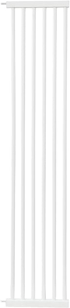 Lumizone Extra Tall Cat Gate Extension Kit 55.12" High Pressure Mounted 2025 New 12.60" Extra Wide 1.37" Gap No Drilling Tall Pet Gate for Dogs (White, 55.12" H x 12.60" W, Extension)