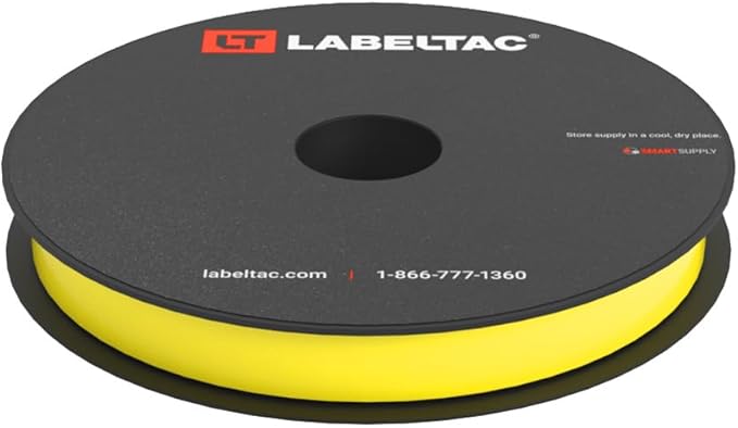 LT4/LT4P/LTPX Label Supply 0.5" x 150' Hi-Vis Yellow