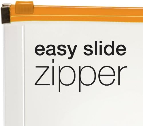Pendaflex Poly Zip Envelope, Top-Loading, Expands 1 Inch, Zippered Closure, 13 x 10.125 Inch, Holds Letter Size Paper, 1 piece - Color May Vary (84192)
