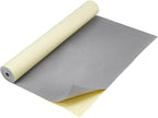 BENECREAT 78.7x15.7 Inch Light Grey Self-Adhesive EVA Foam Roll, 1mm Thick Sticky Upholstery Foam Sheets Craft Foam Sheet for Scrapbooking Crafts, Cosplay Model, Cushion Furniture