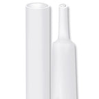 XHF 1-1/4 Inch 3:1 Waterproof White Heat Shrink Tubing 4 Ft Marine Grade Wire Cable Adhesive Lined Tube Insulation Seal Against Moisture Corrosion and Air Leakage