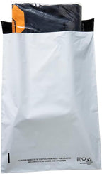 White Plastic Poly Mailers 10"x13" | Shipping Bags for Clothing, Books & Accessories | Durable Shipping Envelopes | Waterproof and Tear-Proof with Strong Self-sealing Adhesive | 100-Pack