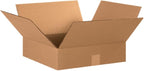 Secure Seal - 15x15x4 Pack of 50 Corrugated Cardboard Packing Shipping Mailing Moving Carton Boxes