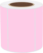 STARLIBOO 3x2 inch Color Direct Thermal Label Stickers for Shipping, Barcode, Address, Compatible with Rollo Label Printer & Zebra Desktop Printers (Pink)