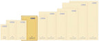 Kraft Bubble Mailers 100 Pack, 7.25 x 12 Inch Padded Shipping Envelopes, Yellow Mailing Envelopes for Documents & Packages, Durable & Lightweight, Made in USA