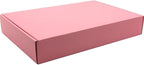 Pink Shipping Boxes for Small Business Pack of 25-11x8x2 inches Cardboard Corrugated Mailer Boxes for Shipping Packaging Craft Gifts Giving Products