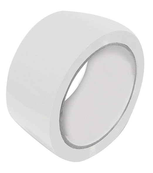 ABC Carton Sealing Tape 1.89 Inches Wide x 54.68 yd Length. 36 Rolls of White Moving Tape for Boxes. Box Tape for Moving, Packing, Shipping, and Mailing. 2 mil Thick Acrylic Shipping Tape Rolls