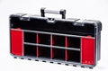 Vertical Parts Organizer Box – Deep Storage Container with 14 Compartments & 6 Removable Dividers – Heavy-Duty Shelf Unit for Hardware, Plumbing, Electrical, or Craft Supplies