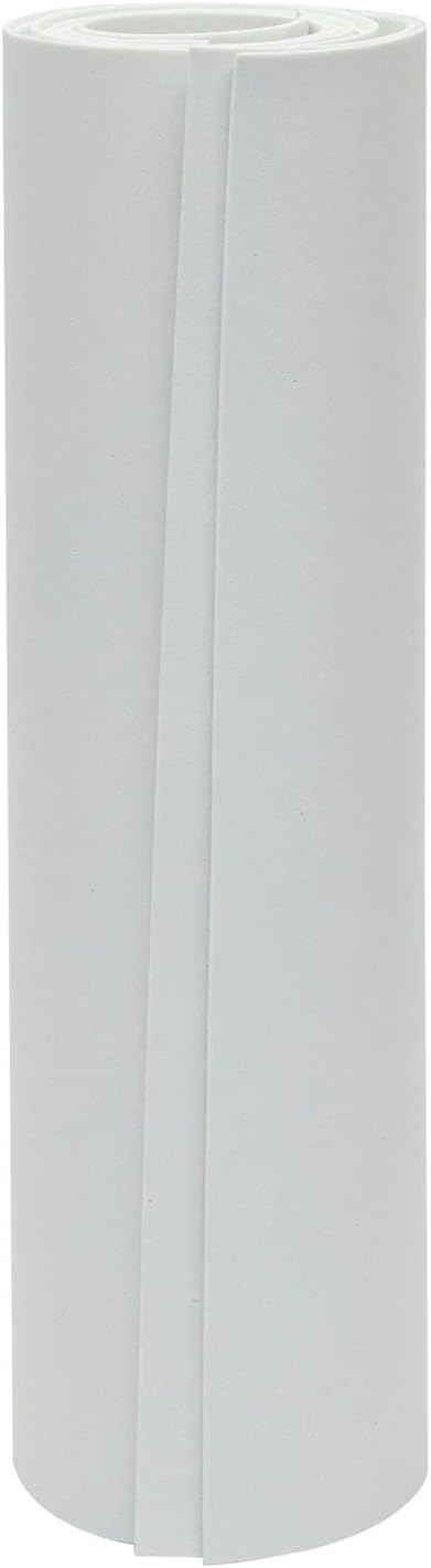Bright Creations EVA Craft Foam Roll 2mm - 13.7x39 Inch White - High-Density & Formable Foam Sheet for Arts & Crafts, Cosplay & Costume Armor