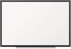 Quartet Magnetic Dry Erase White Board, 60"W x 36"H Whiteboard, Nano-Clean Surface Resists Ink Stains, Black Aluminum Frame (SM535B)