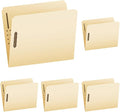 Pendaflex Manila Fastener Folders, Letter Size, 2 Fasteners, Straight Cut, 50/BX (FM212) (Pack of 5)